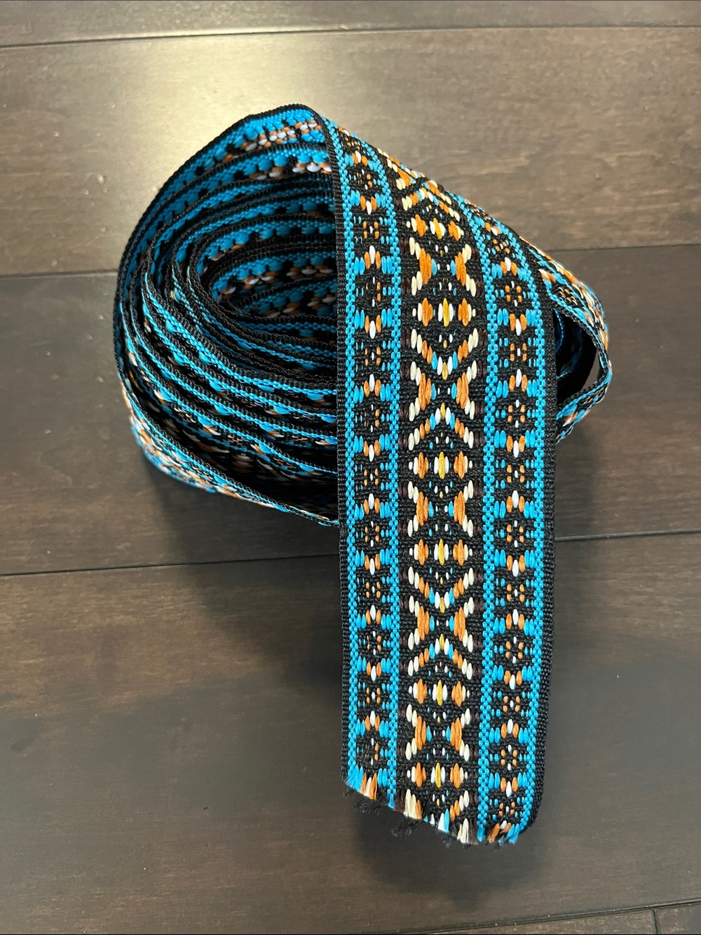 420cm Boho Geometric Jacquard Webbing Trim Ribbon